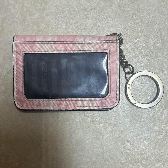 *SOLD* Mini Victoria Secret Flip Card Case Keychain Wallet - Picture 2 of 6